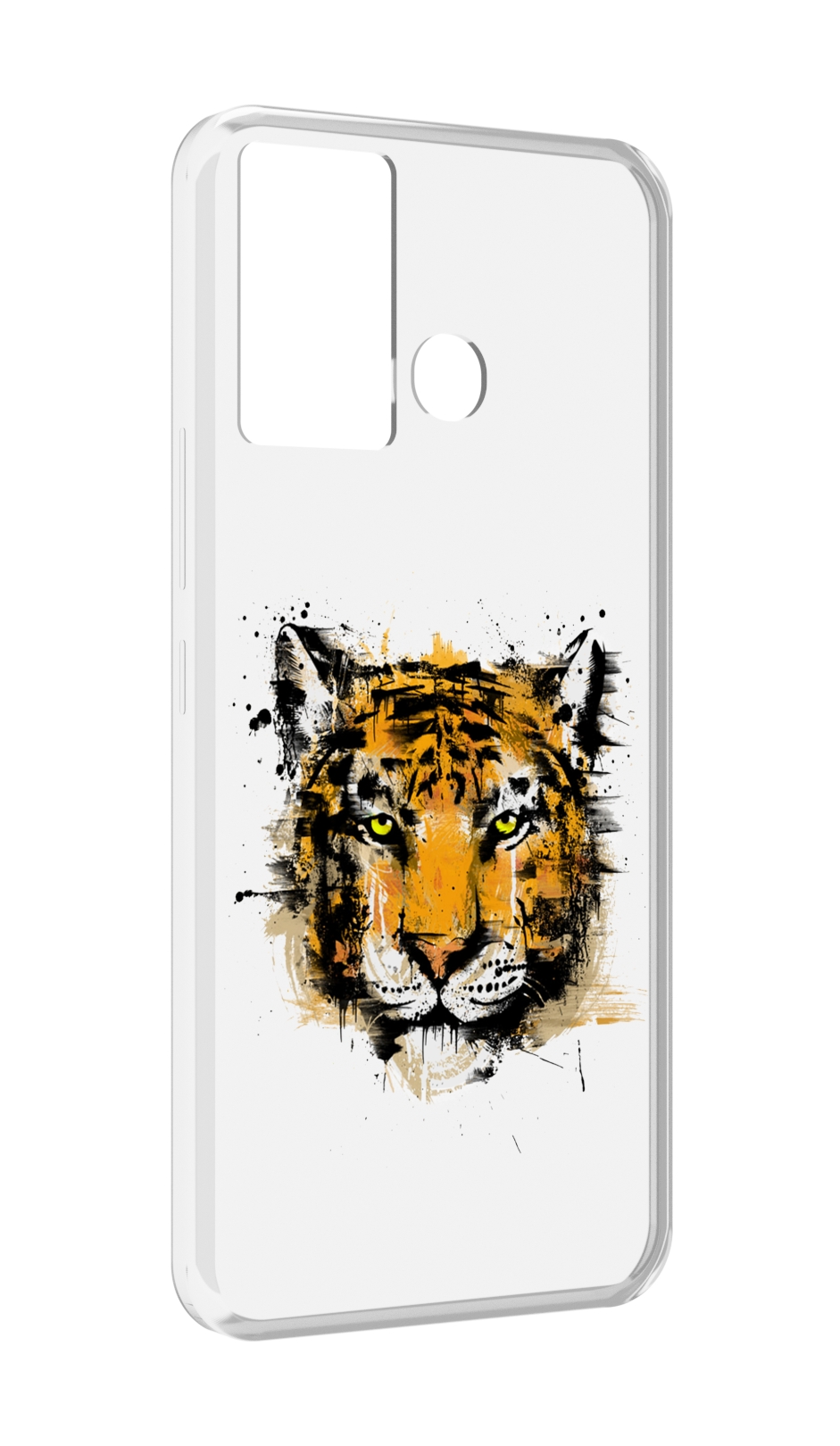 

Чехол MyPads тигруля для Infinix Hot 12 Play, Прозрачный, Tocco