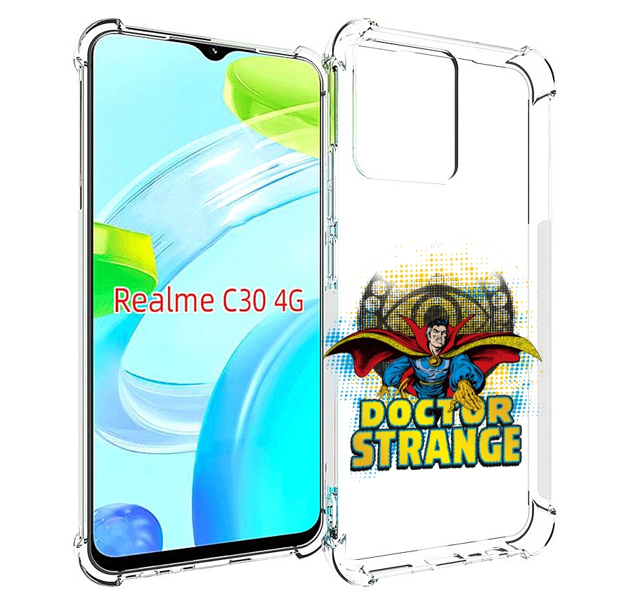 

Чехол MyPads доктор стренж рисунок для Realme C30 4G / Narzo 50i Prime, Прозрачный, Tocco