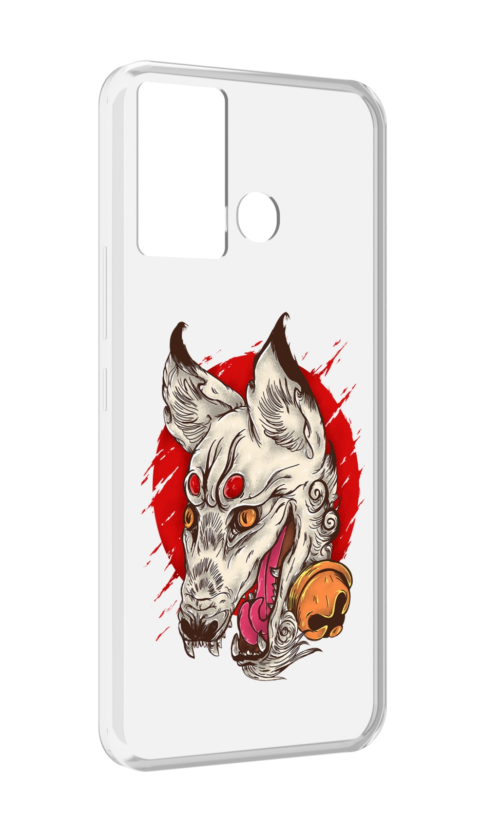 

Чехол MyPads страшная собака для Infinix Hot 12 Play, Прозрачный, Tocco