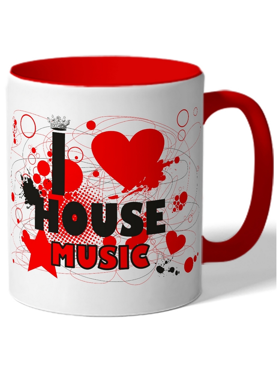 фото Кружка drabs i love house music