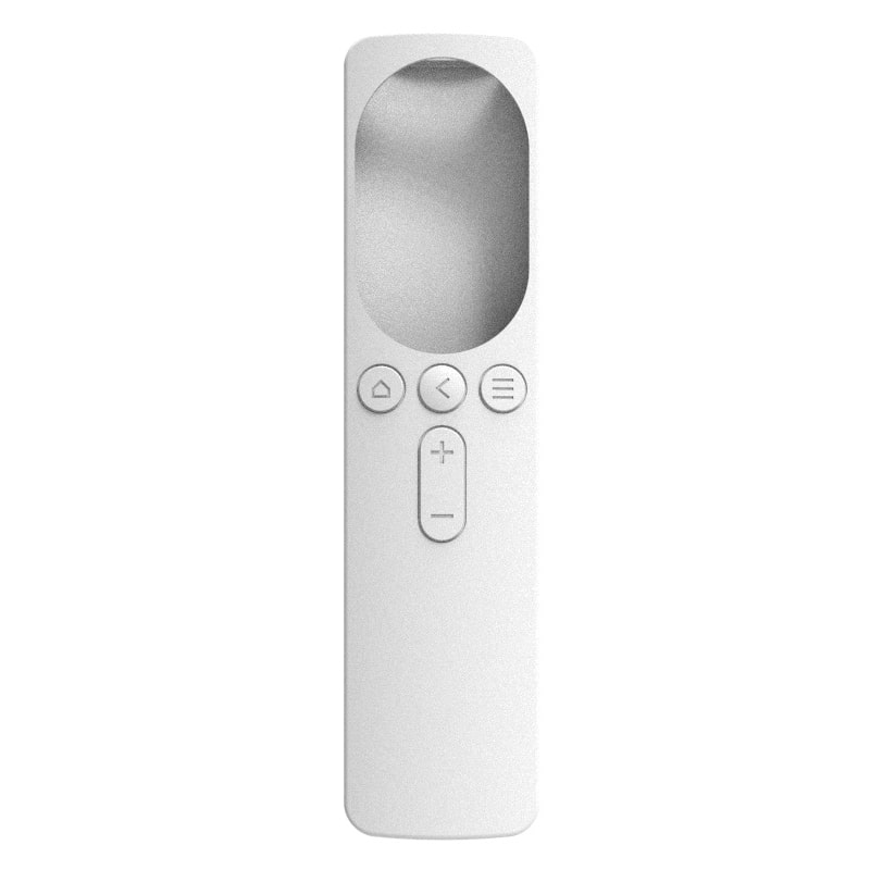 фото Силиконовый чехол для пульта xiaomi bluetooth touch voice remote control 4a / 4c white padda