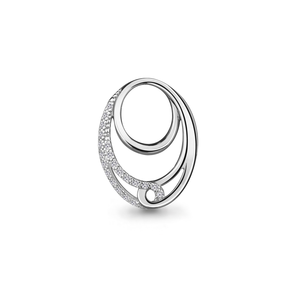 

Подвеска из серебра с фианитом Aquamarine 24221А_925_р, 24221А_925_р