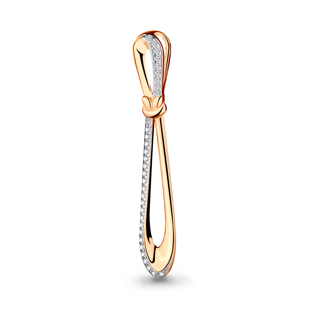 

Подвеска из серебра с фианитом Aquamarine 24220А_925_з, 24220А_925_з