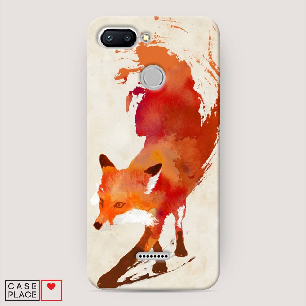 

Пластиковый чехол "Лиса" на Xiaomi Redmi 6