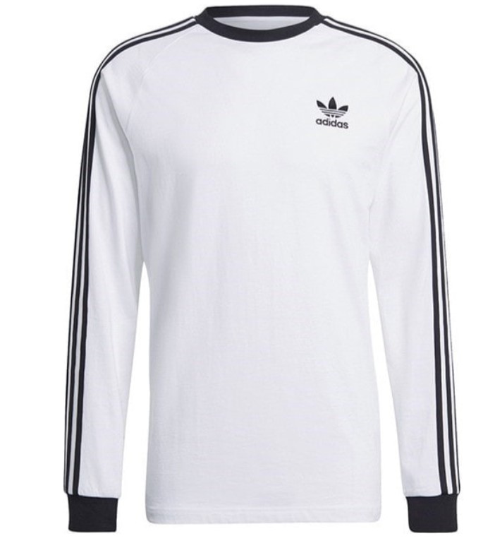 

Лонгслив мужской Adidas GN3477 белый S, GN3477