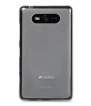 

Чехол силиконовый для Nokia Lumia 820 Melkco Poly Jacket TPU (Transparent Mat), Прозрачный