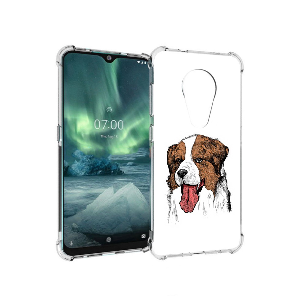 

Чехол MyPads Tocco для Nokia 7.2 бетховен (PT139171.105.230), Прозрачный, Tocco
