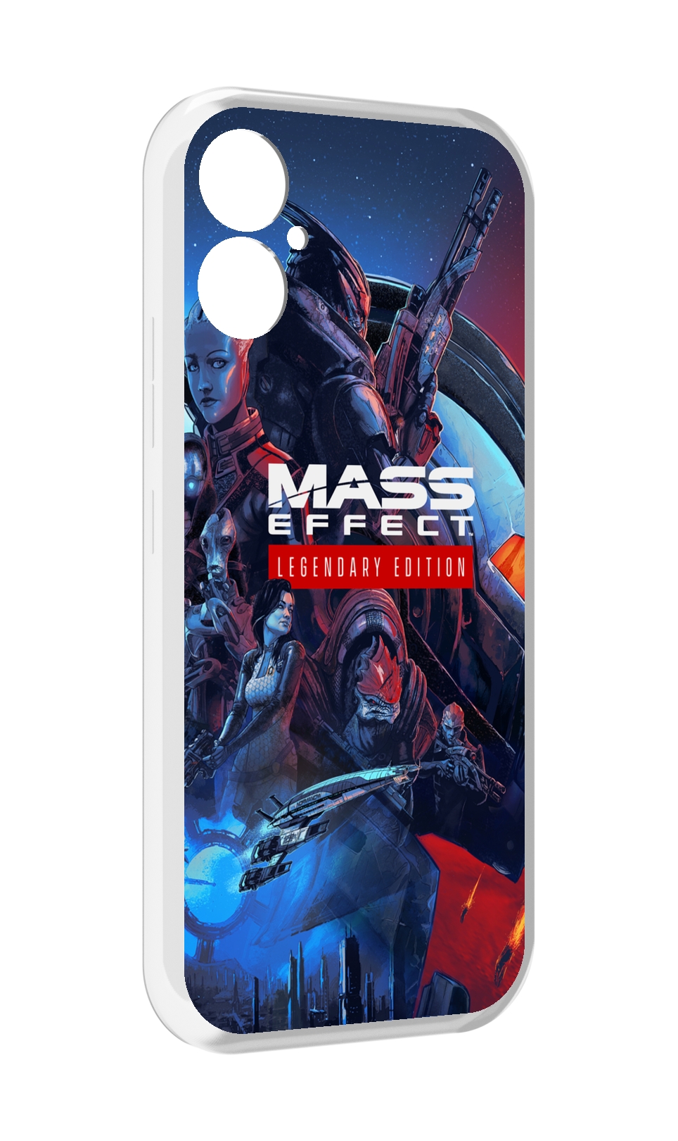 

Чехол MyPads Mass Effect Legendary Edition для Tecno Spark 9 Pro \ Spark 9T, Прозрачный, Tocco