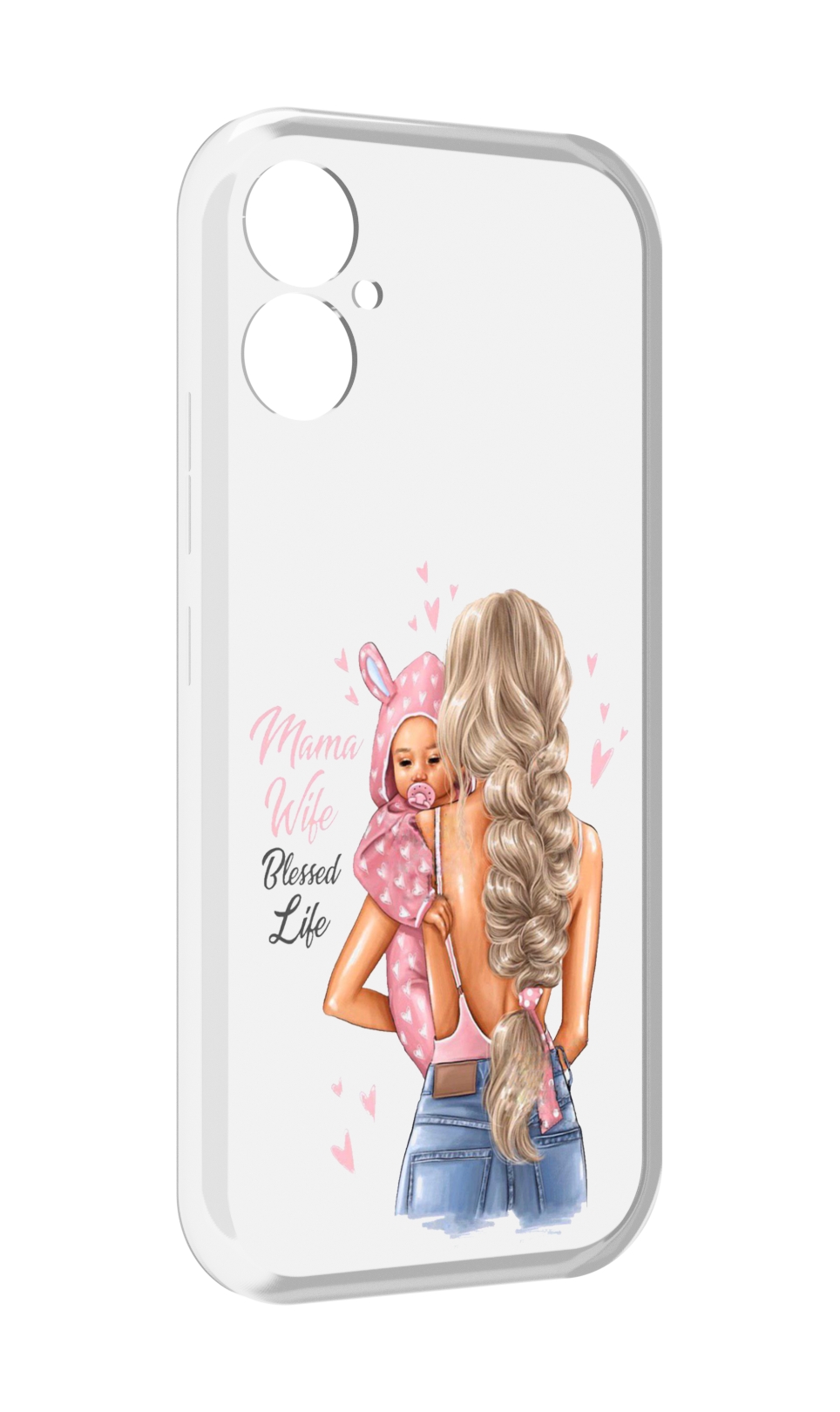 

Чехол MyPads Mama-wibe для Tecno Spark 9 Pro \ Spark 9T, Прозрачный, Tocco
