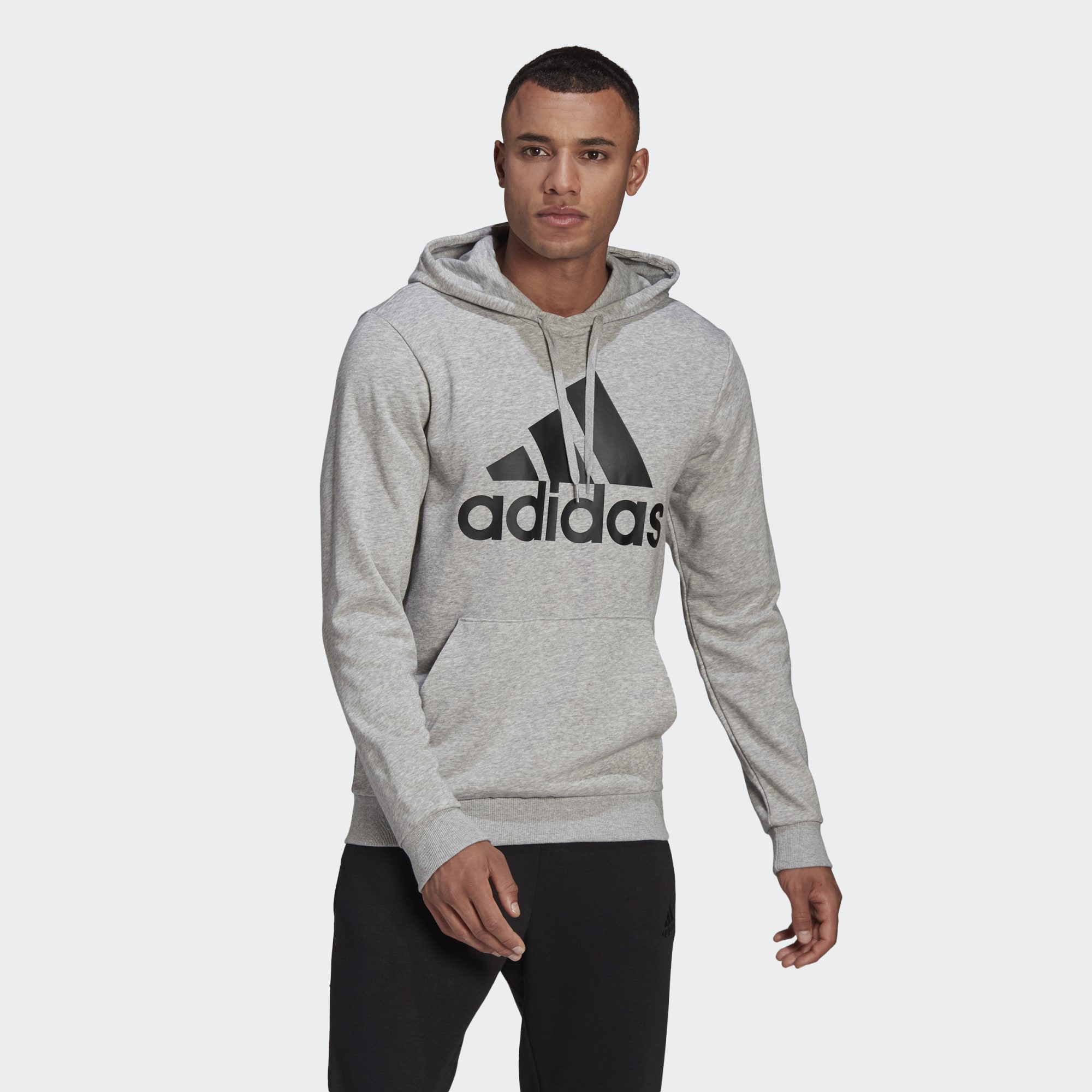

Худи мужское Adidas GK9541 серое XL, GK9541