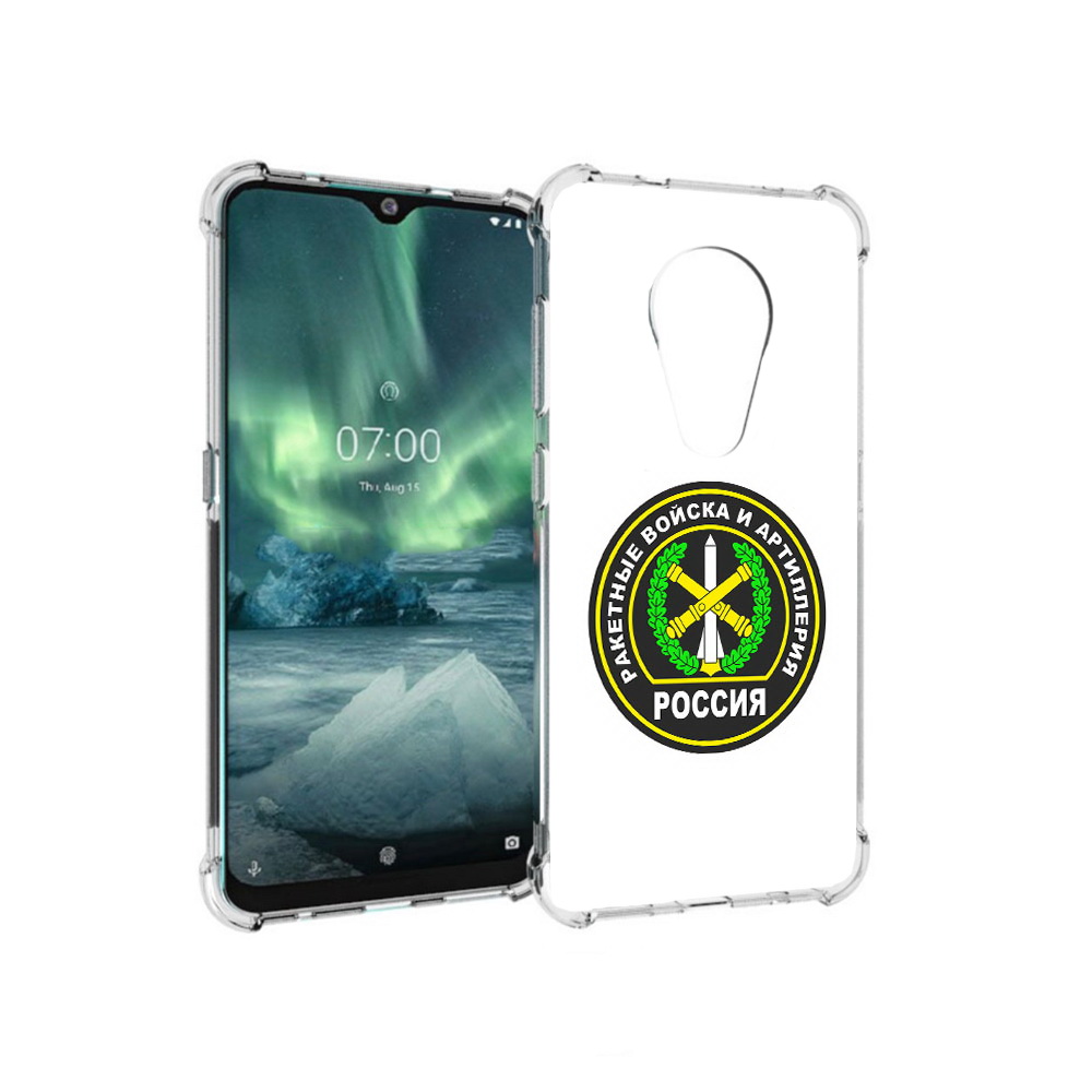

Чехол MyPads Tocco для Nokia 7.2 артиллерия (PT139171.105.225), Прозрачный, Tocco