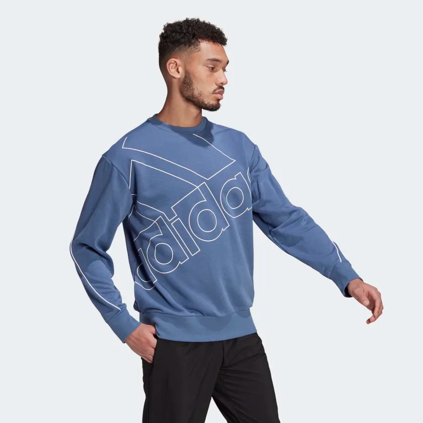 

Свитшот мужской Adidas GK9375 синий M, GK9375