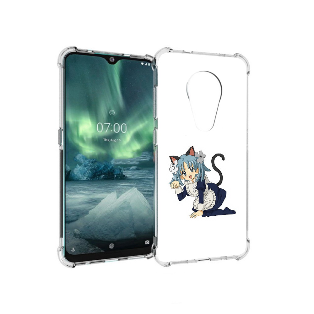 

Чехол MyPads Tocco для Nokia 7.2 аниме3 (PT139171.105.224), Прозрачный, Tocco