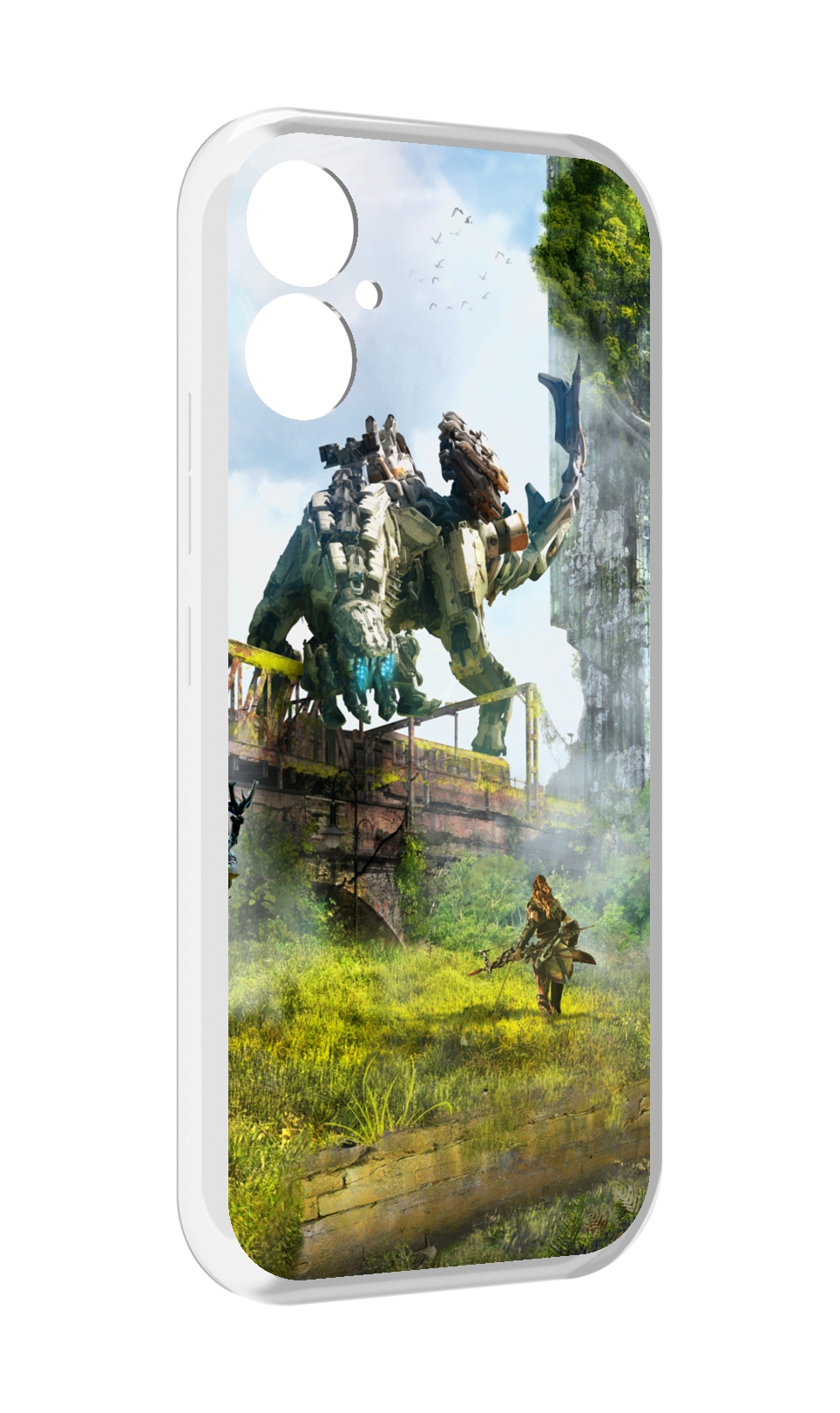 

Чехол MyPads Horizon Zero Dawn для Tecno Spark 9 Pro \ Spark 9T, Прозрачный, Tocco