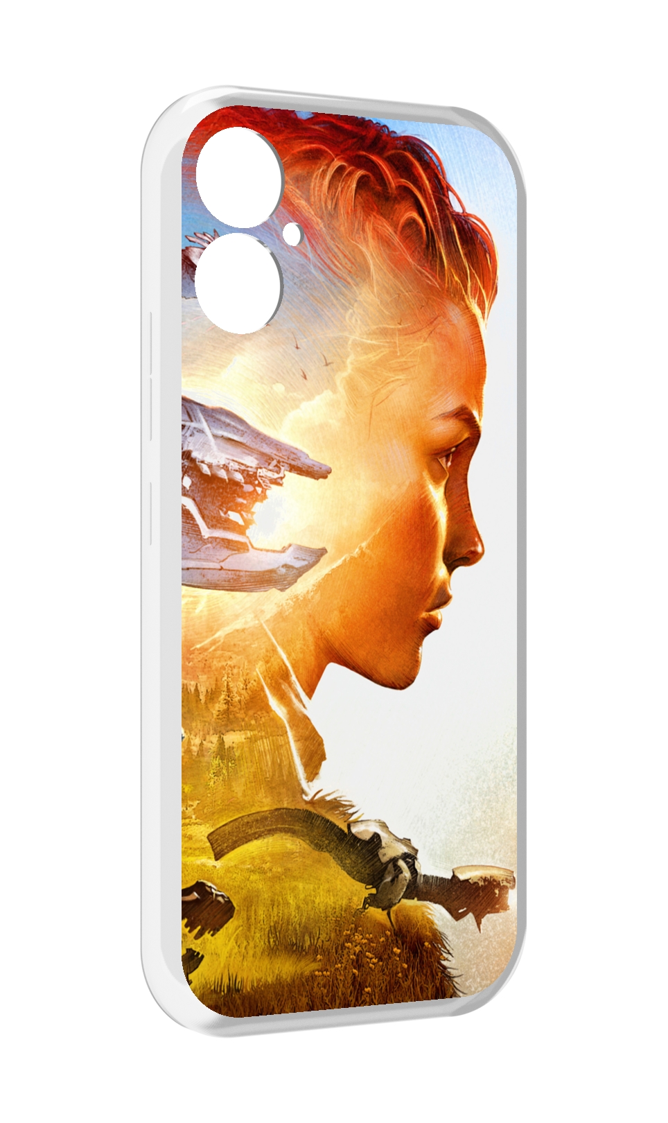 

Чехол MyPads Horizon Zero Dawn art для Tecno Spark 9 Pro \ Spark 9T, Прозрачный, Tocco
