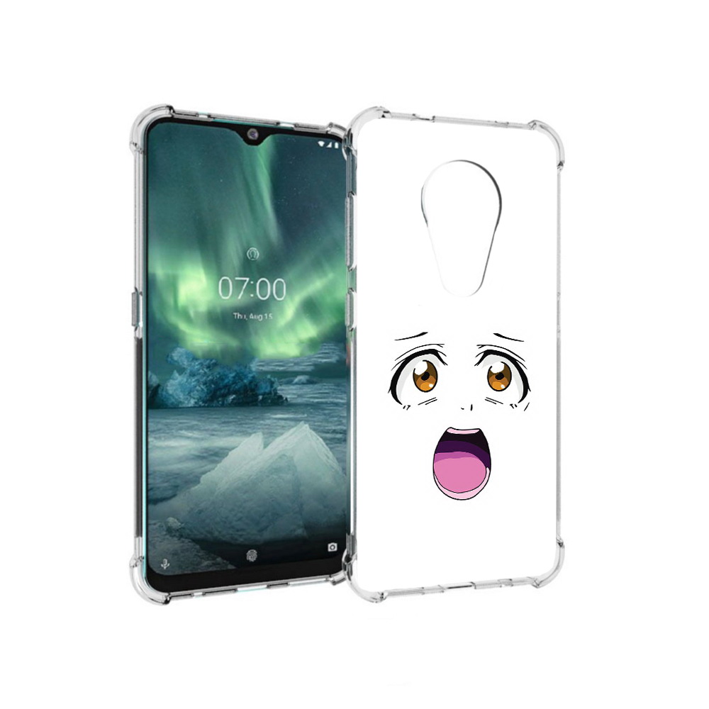 

Чехол MyPads Tocco для Nokia 7.2 аниме лицао (PT139171.105.223), Прозрачный, Tocco