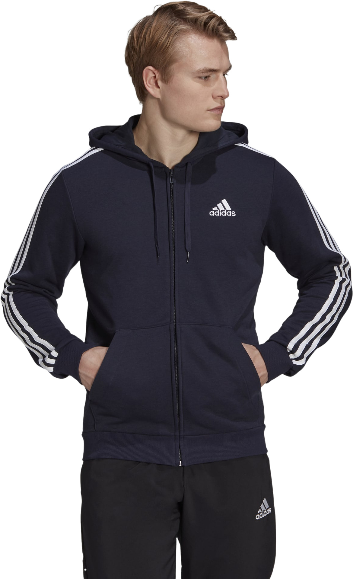 Толстовка мужская Adidas GK9033 синяя XS