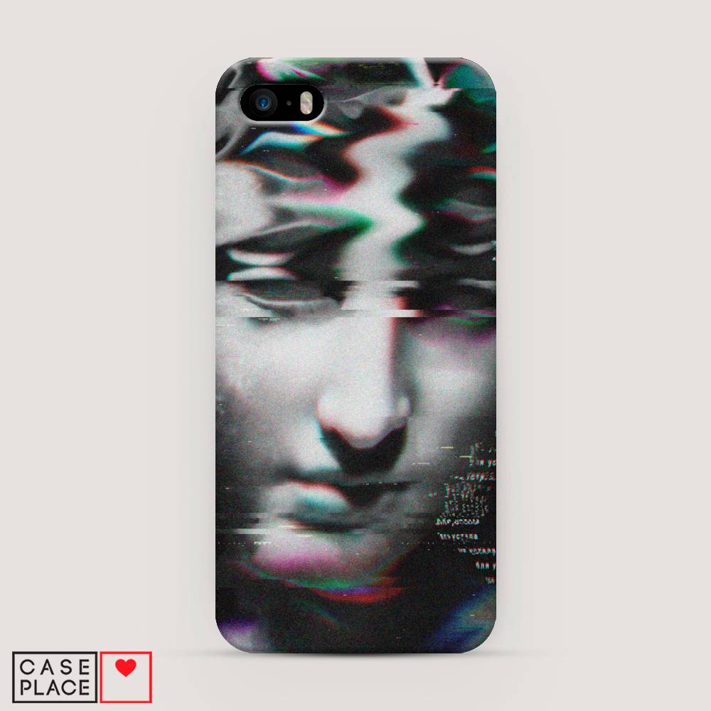 

Пластиковый чехол "Glitch Art" на Apple iPhone 5, 10320-7