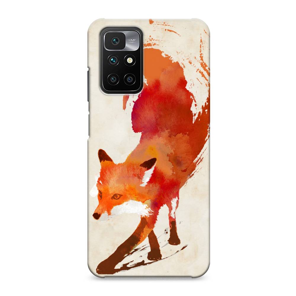 

Пластиковый чехол "Лиса" на Xiaomi Redmi 10, 311320-7