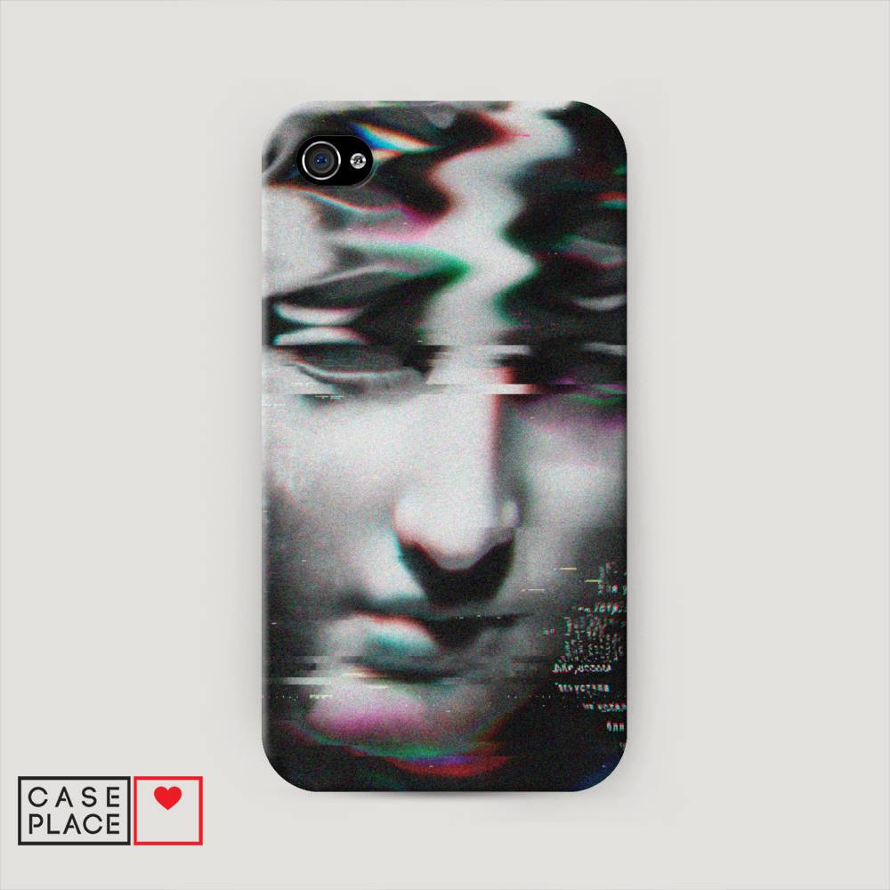 

Пластиковый чехол "Glitch Art" на Apple iPhone 4, 10120-7