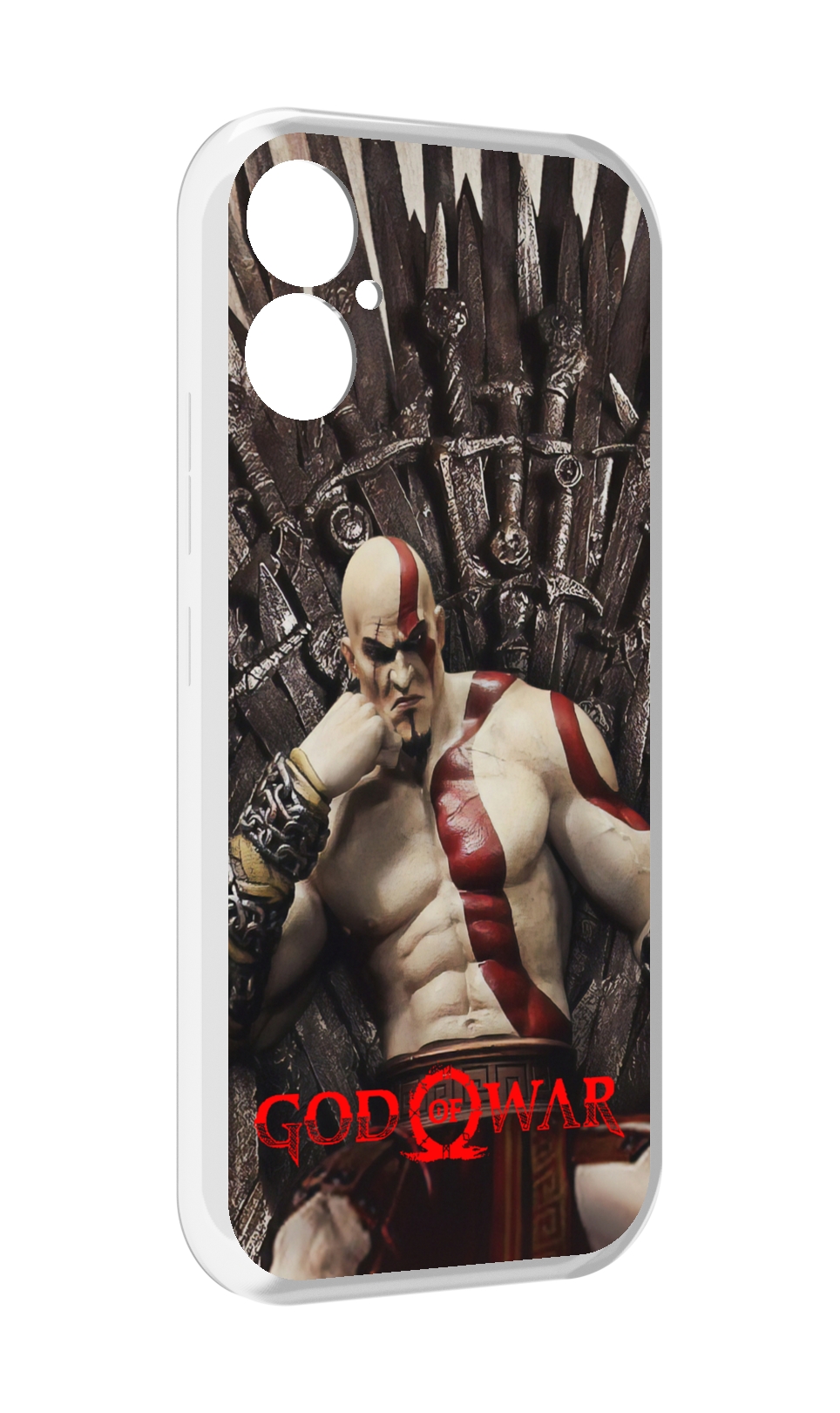 

Чехол MyPads God of War Кратос для Tecno Spark 9 Pro \ Spark 9T, Прозрачный, Tocco