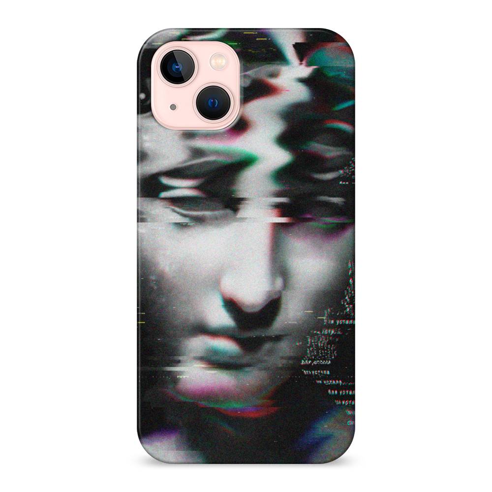 

Пластиковый чехол "Glitch Art" на Apple iPhone 13, 14220-7