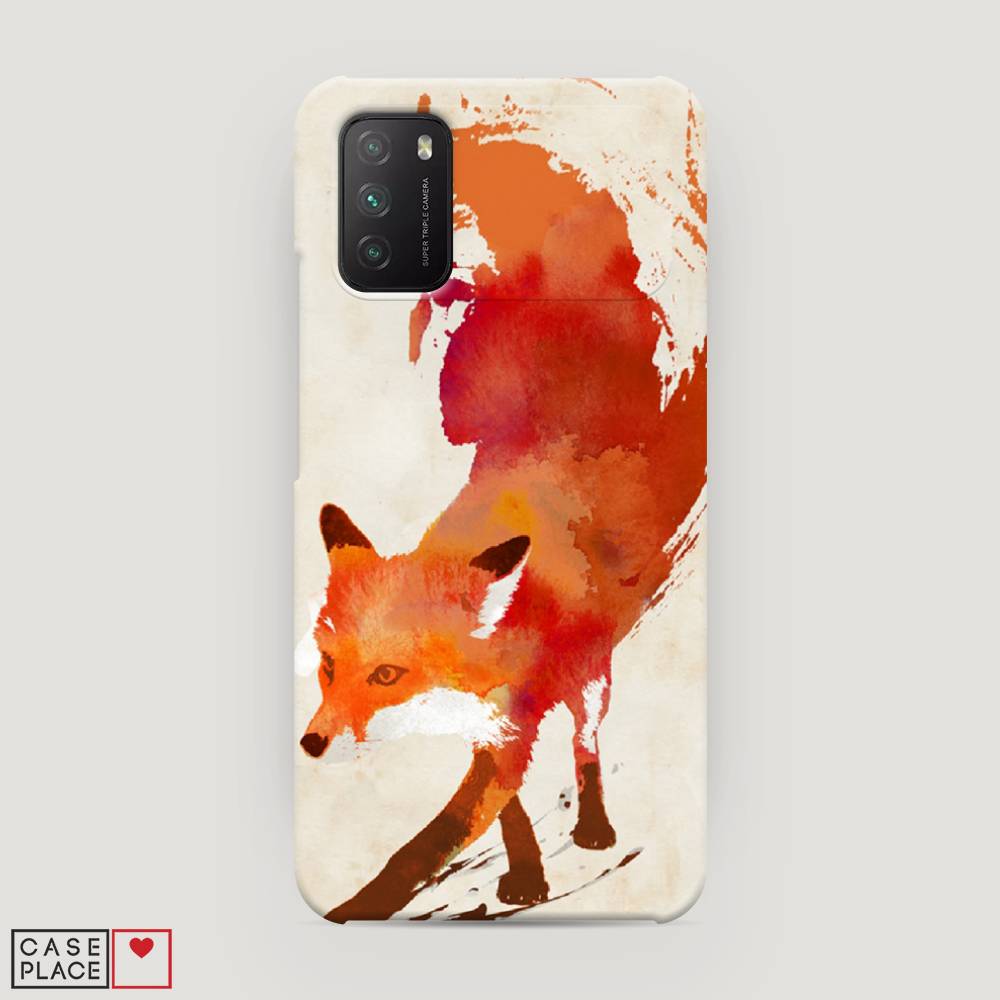 

Пластиковый чехол "Лиса" на Xiaomi Poco M3, 39520-7