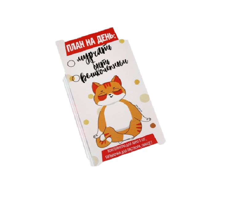 

Контейнер 5 шт., "Котик", 14х7,2 см