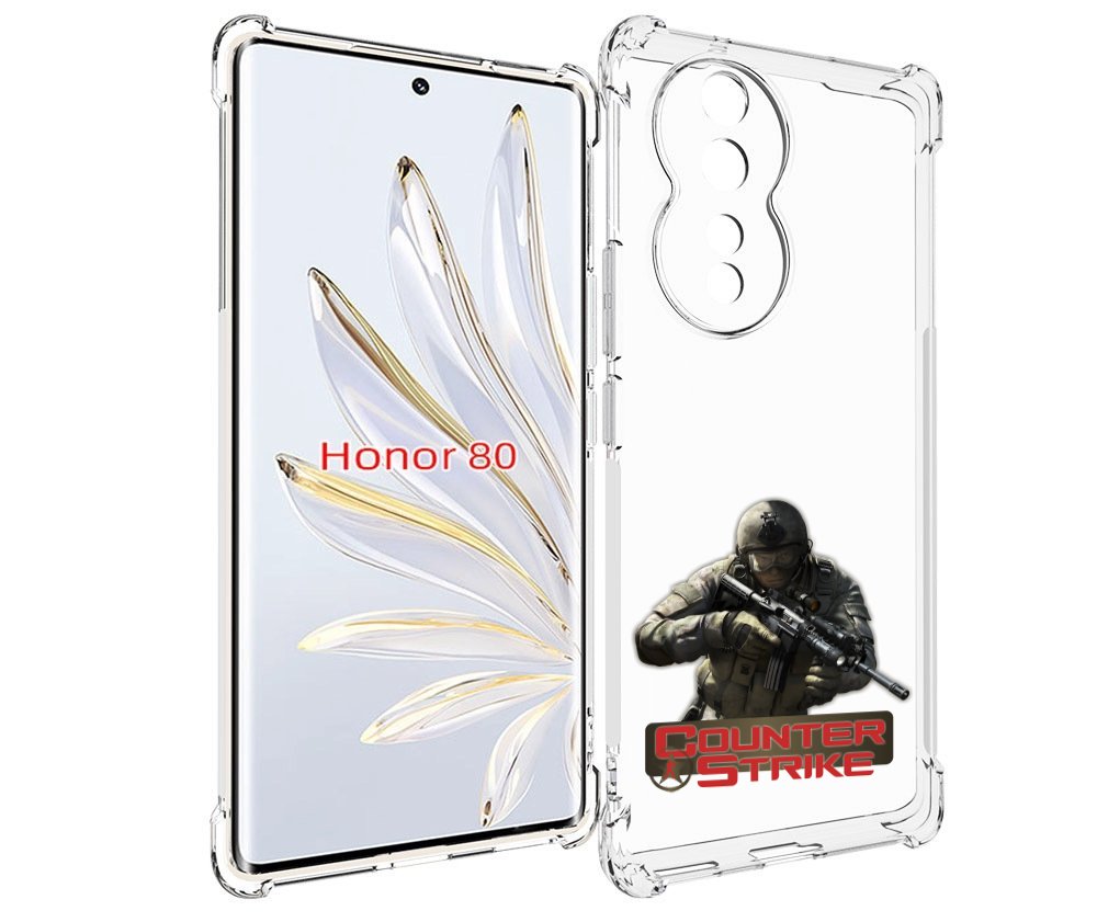 

Чехол MyPads Контра для Honor 80, Прозрачный, Tocco