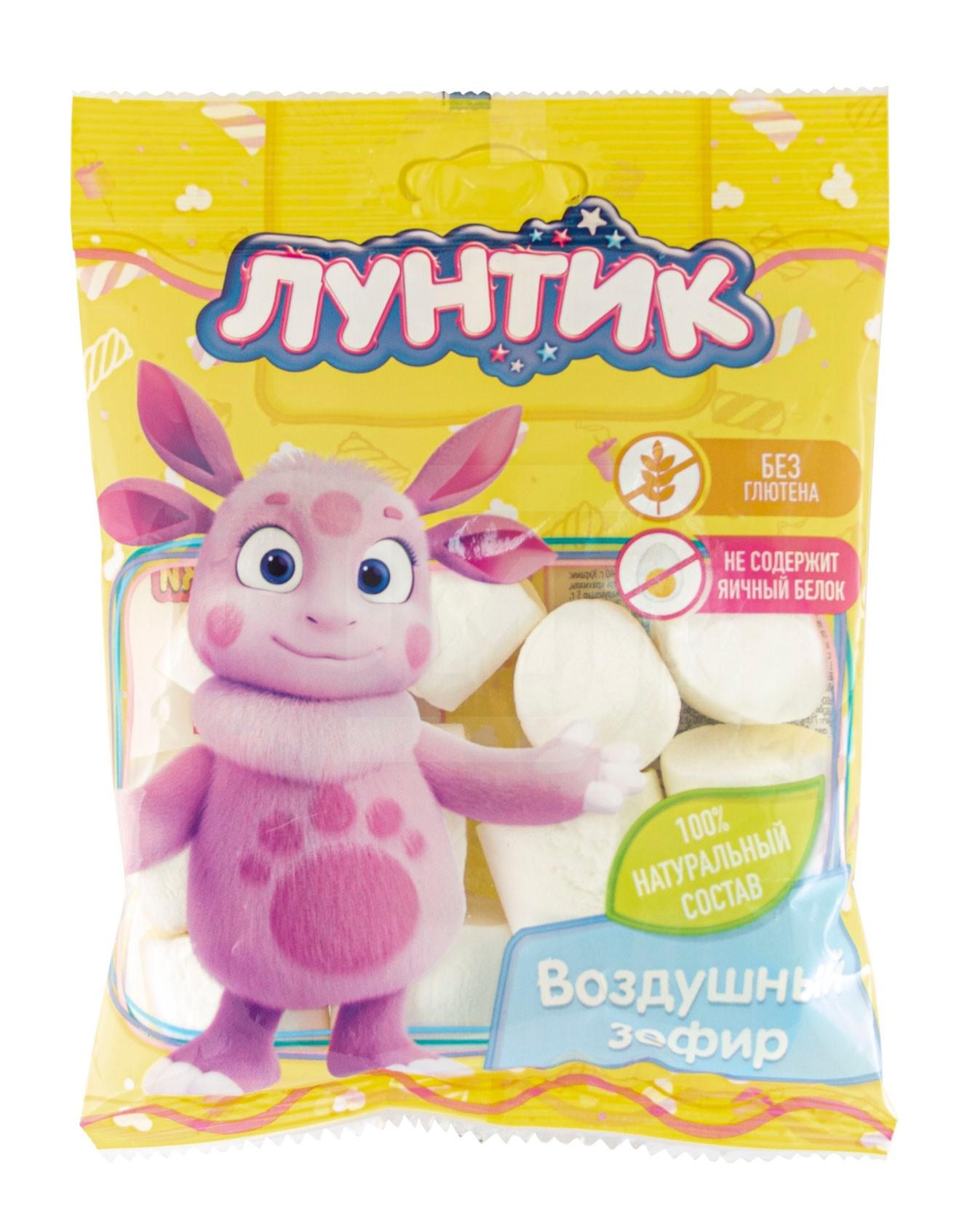 

Зефир Лунтик воздушный для десертов 40 г