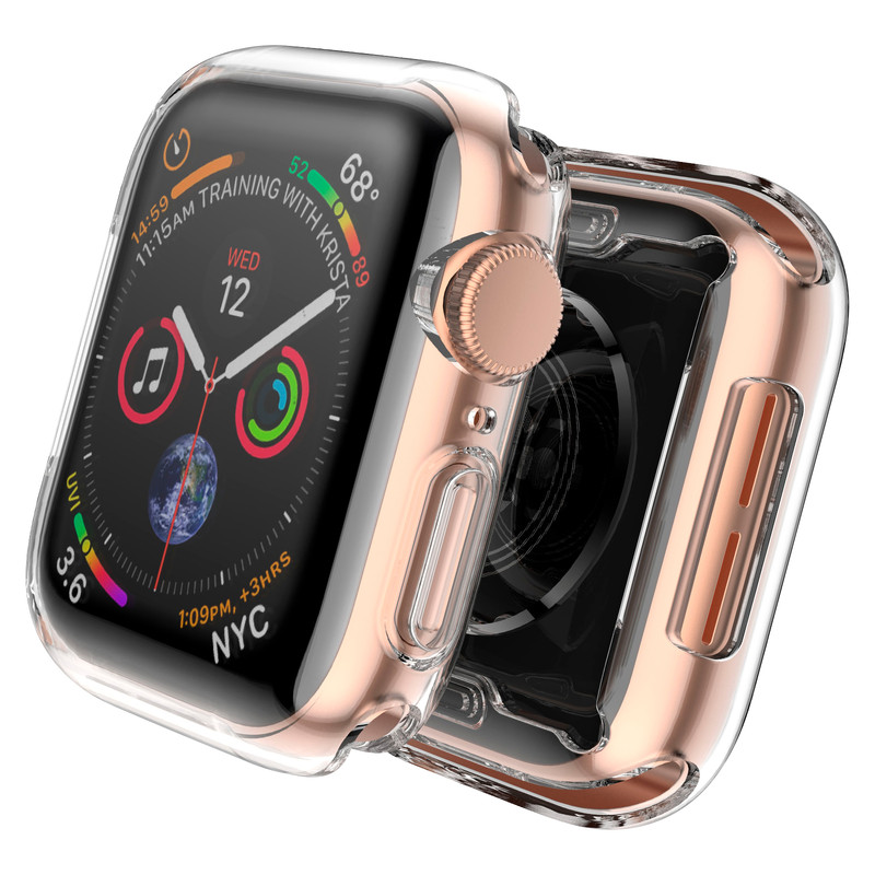 Чехол на смарт часы Apple Watch 4/5/SE/6 диагональю экрана 40 мм Luckroute Противоударный