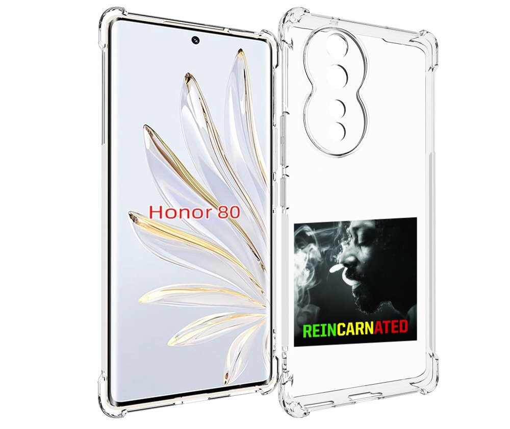 

Чехол MyPads Snoop Dogg REINCARNATED для Honor 80, Прозрачный, Tocco