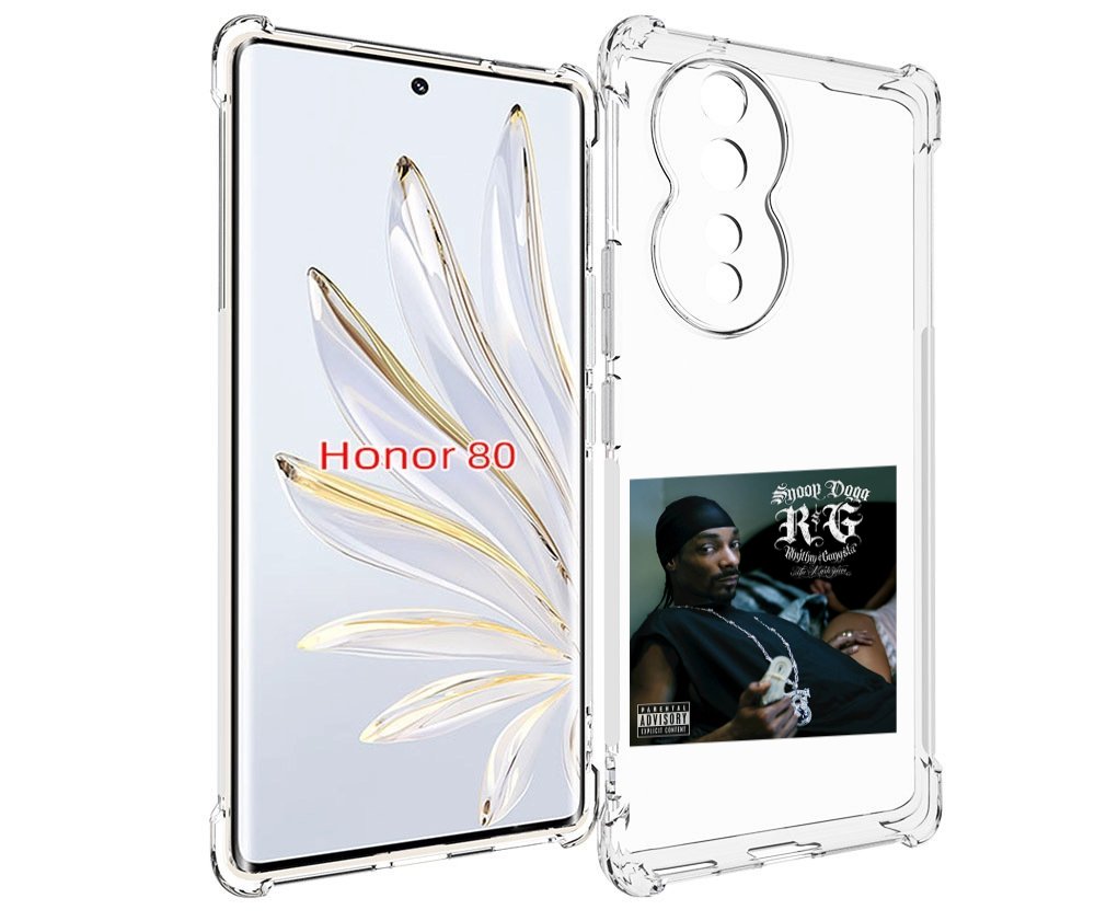 

Чехол MyPads Snoop Dogg R&G (RHYTHM & GANGSTA) для Honor 80, Прозрачный, Tocco
