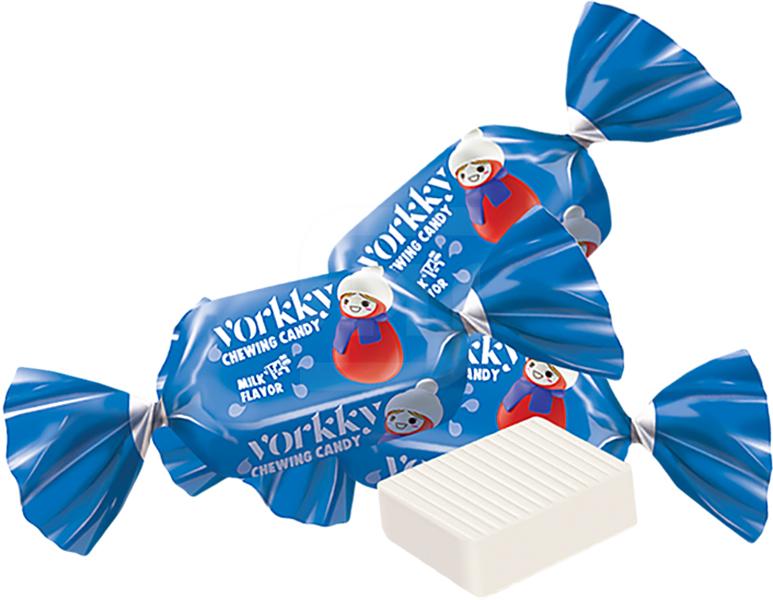 

Жевательные конфеты Vorkky Milk Flavor молочные +-200 г