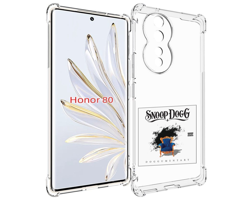 

Чехол MyPads Snoop Dogg DOGGUMENTARY для Honor 80, Прозрачный, Tocco