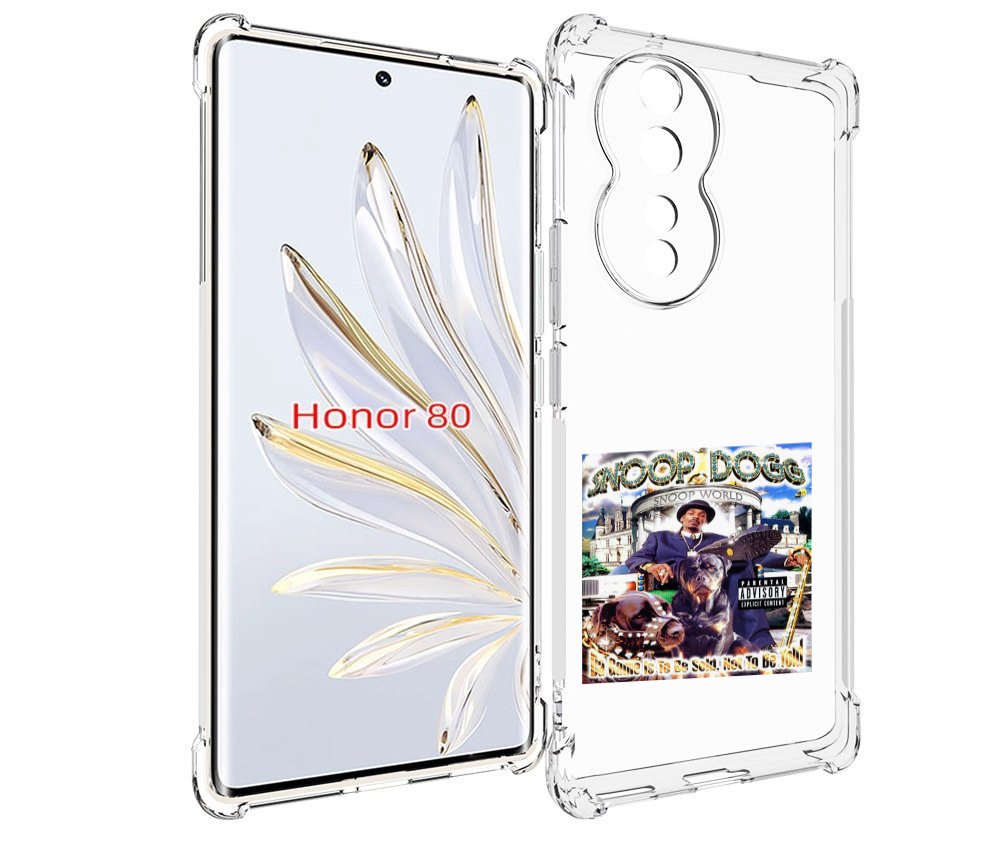 

Чехол MyPads Snoop Dogg DA GAME IS TO BE SOLD, NOT TO BE TOLD для Honor 80, Прозрачный, Tocco