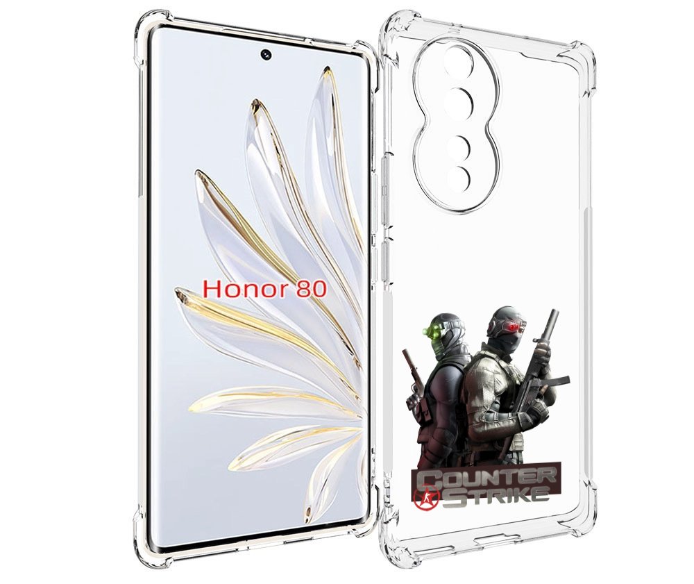 

Чехол MyPads КС для Honor 80, Прозрачный, Tocco