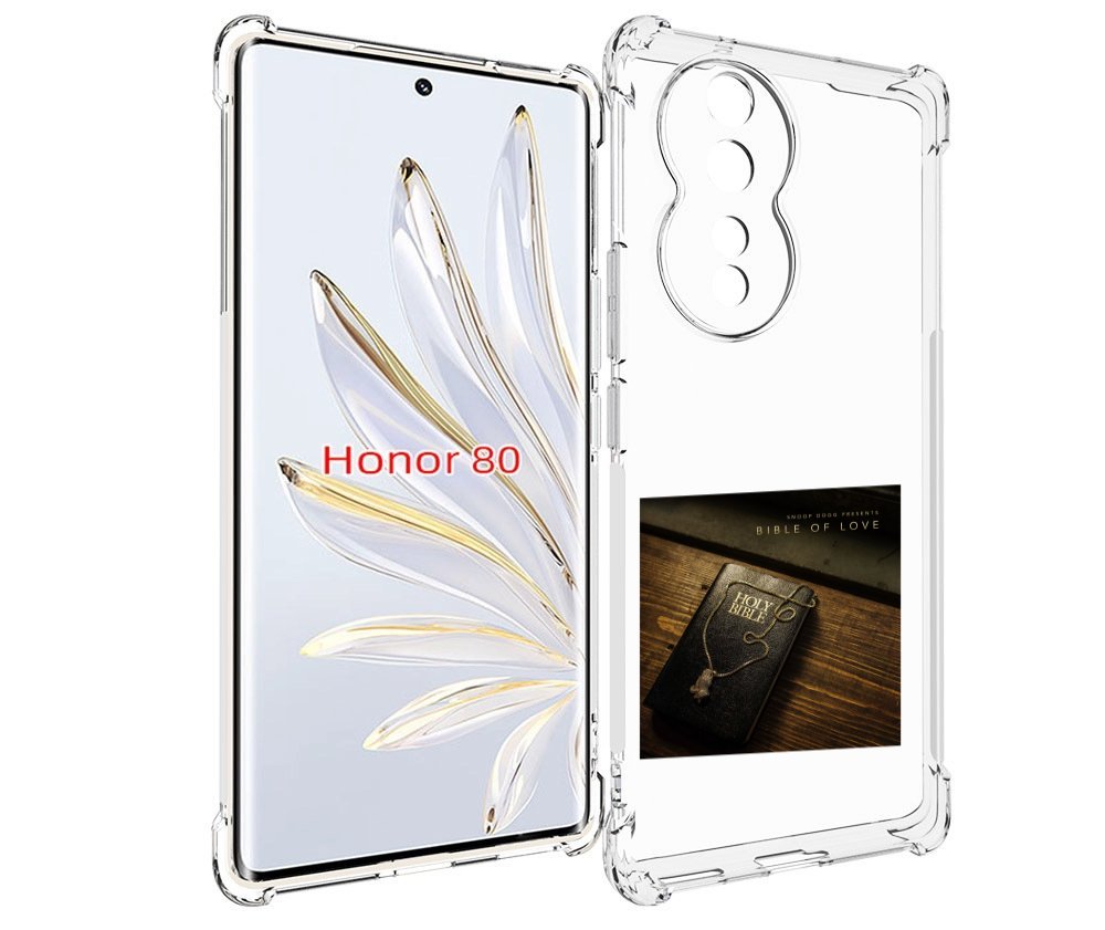 

Чехол MyPads Snoop Dogg BIBLE OF LOVE для Honor 80, Прозрачный, Tocco