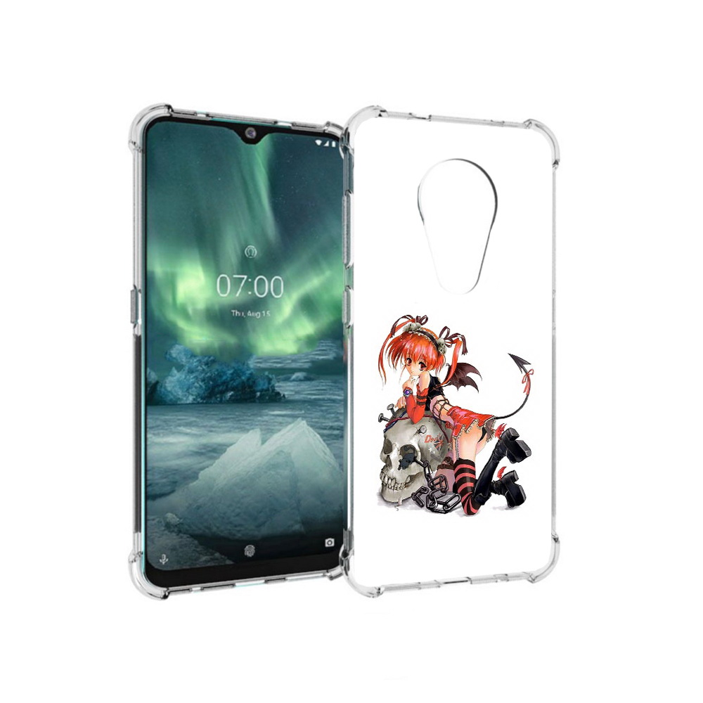 

Чехол MyPads Tocco для Nokia 7.2 аниме (PT139171.105.221), Прозрачный, Tocco