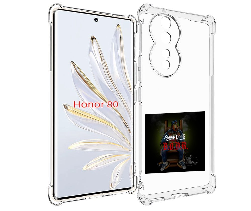 

Чехол MyPads Snoop Dogg B для Honor 80, Прозрачный, Tocco