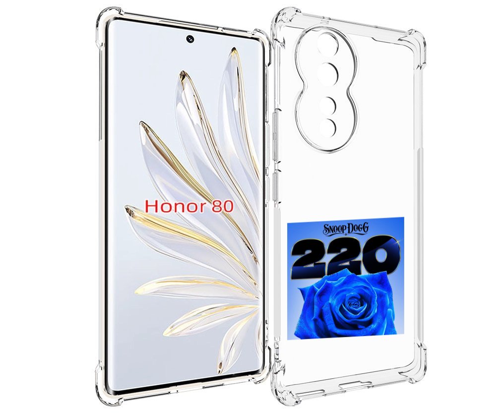 

Чехол MyPads Snoop Dogg 220 для Honor 80, Прозрачный, Tocco