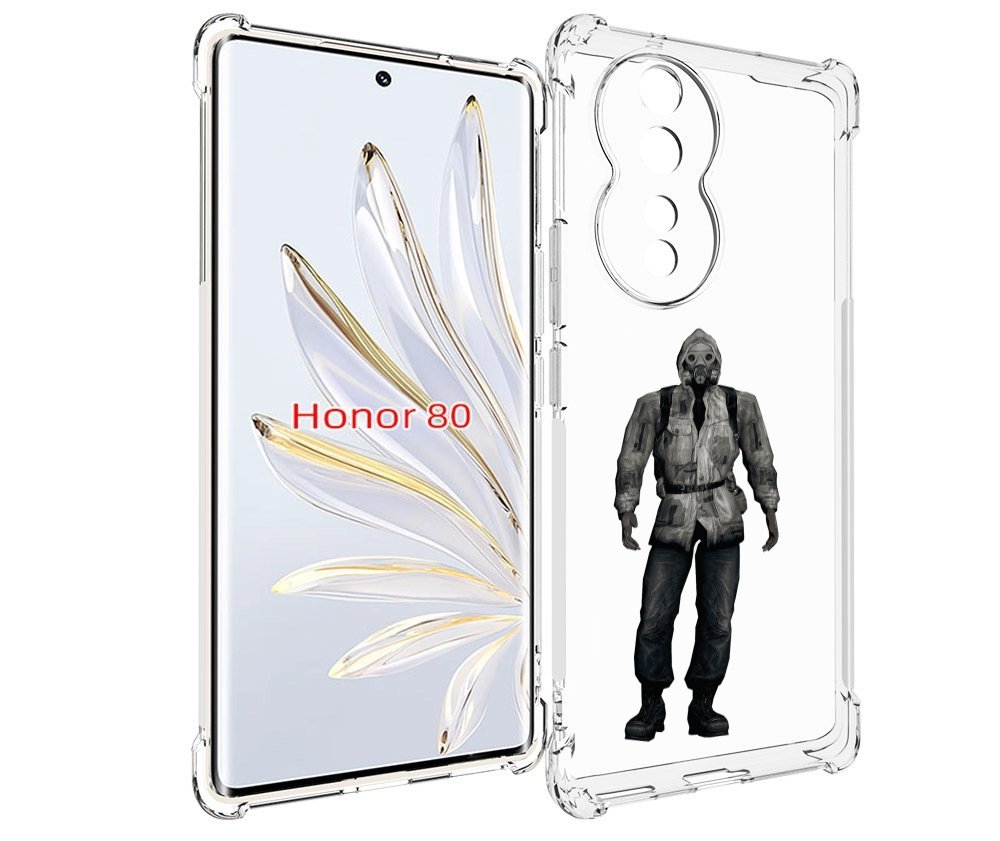

Чехол MyPads S для Honor 80, Прозрачный, Tocco