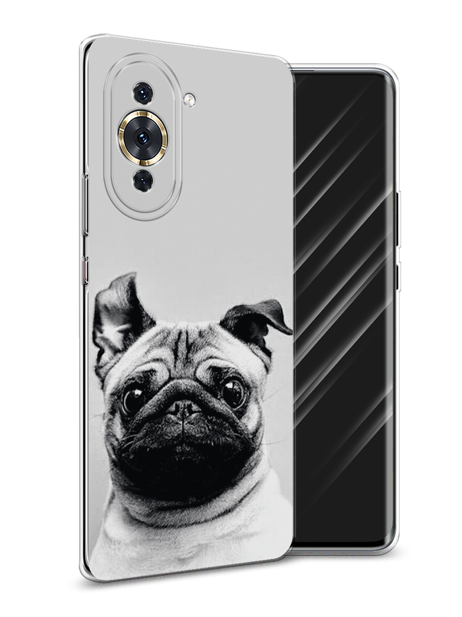 

Чехол Awog на Huawei Nova 10 Pro "Ушастый мопс", Разноцветный, 6109050-1