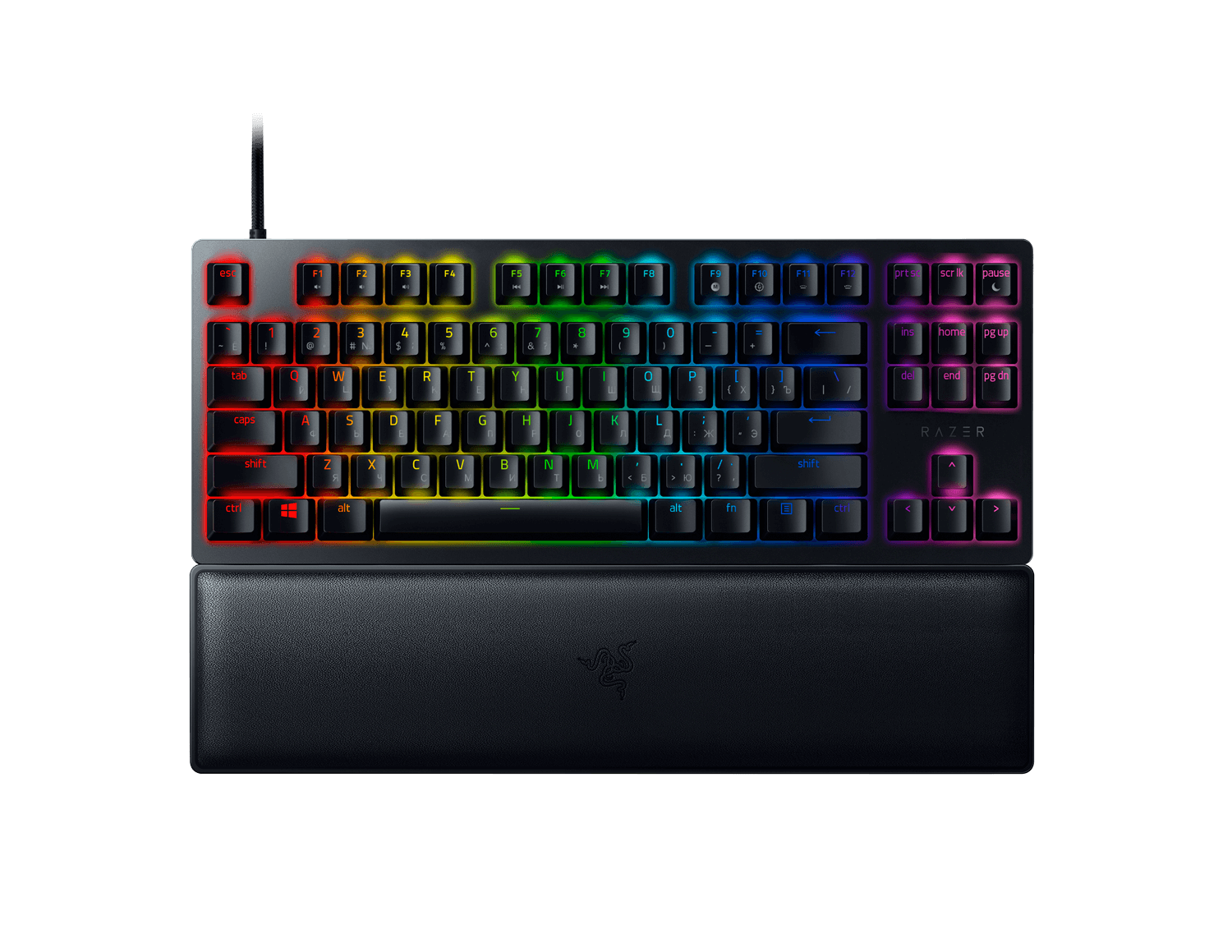 Проводная игровая клавиатура Razer Huntsman V2 Black (RZ03-03931300-R3R1)