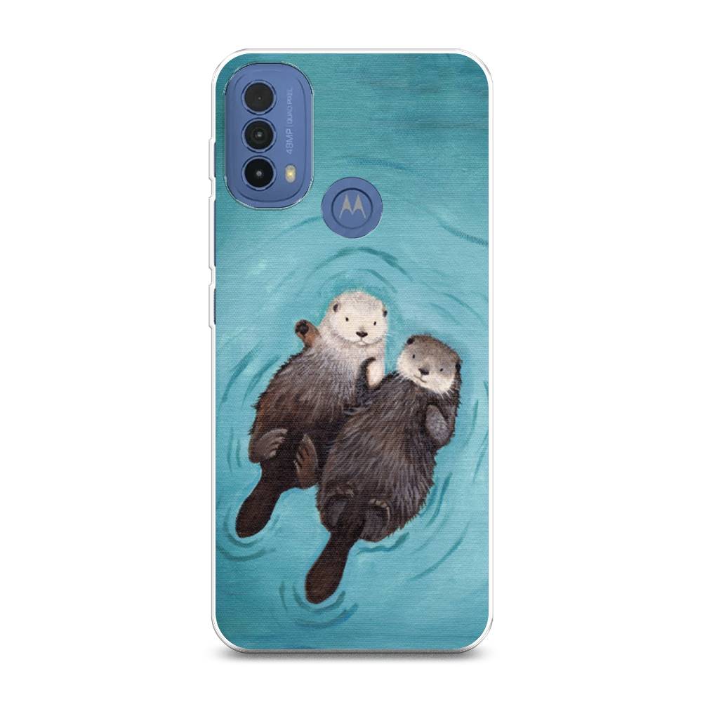 

Чехол Awog на Lenovo K14 Plus/Motorola Moto E20/E30/E40 "Парочка бобров", Разноцветный, 243550-10