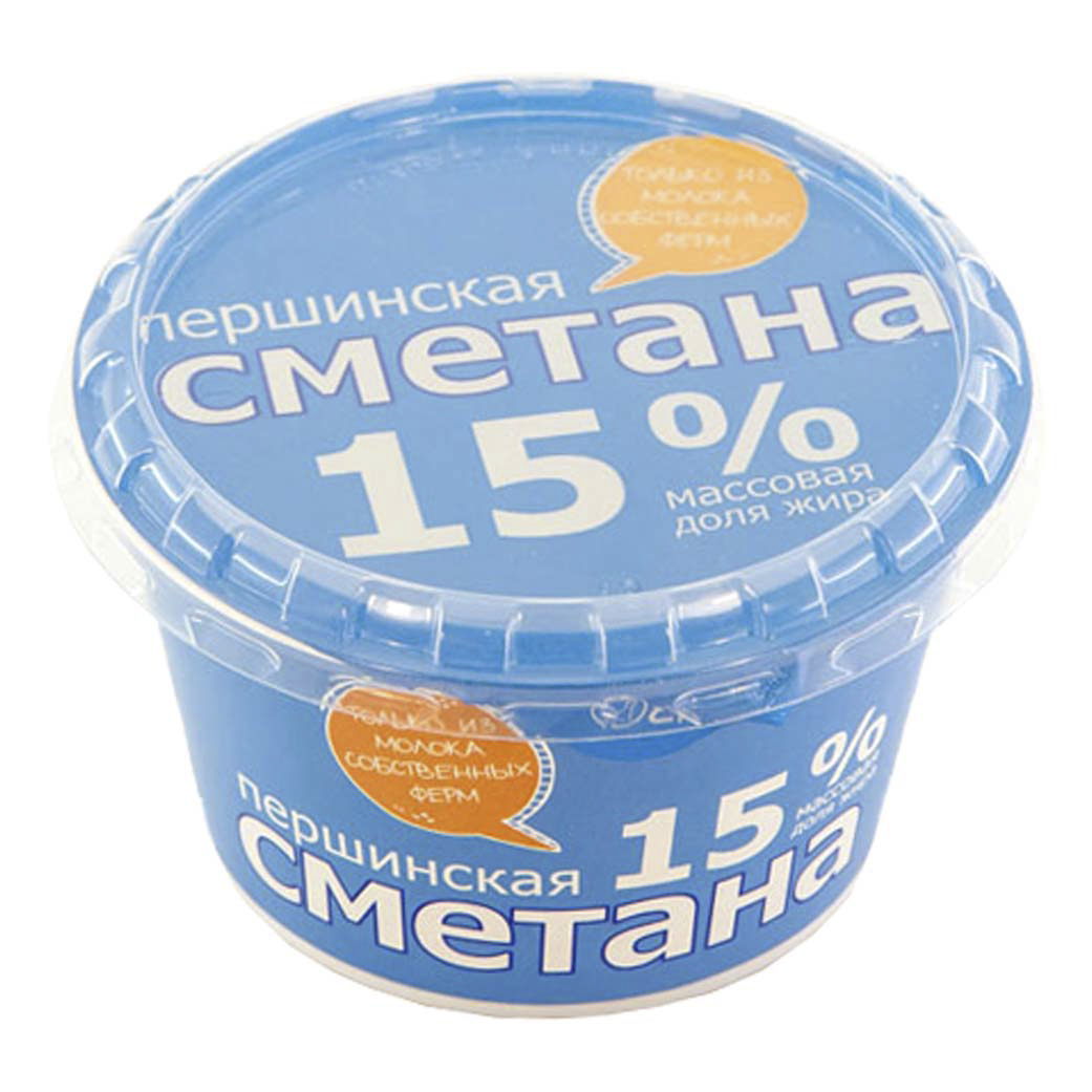 

Сметана Першинская 15% 180 г