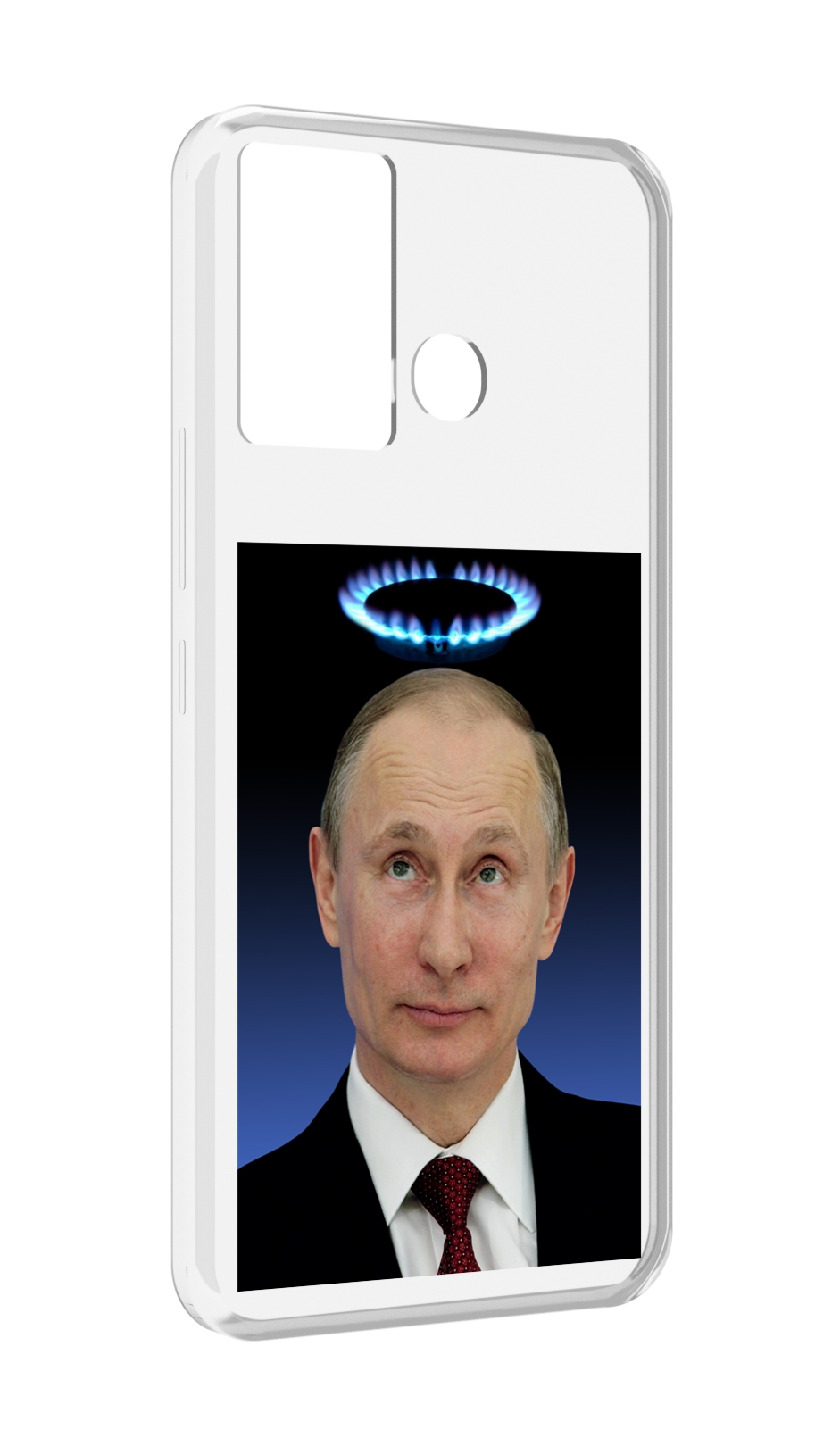 

Чехол MyPads святой газ для Infinix Hot 12 Play, Прозрачный, Tocco