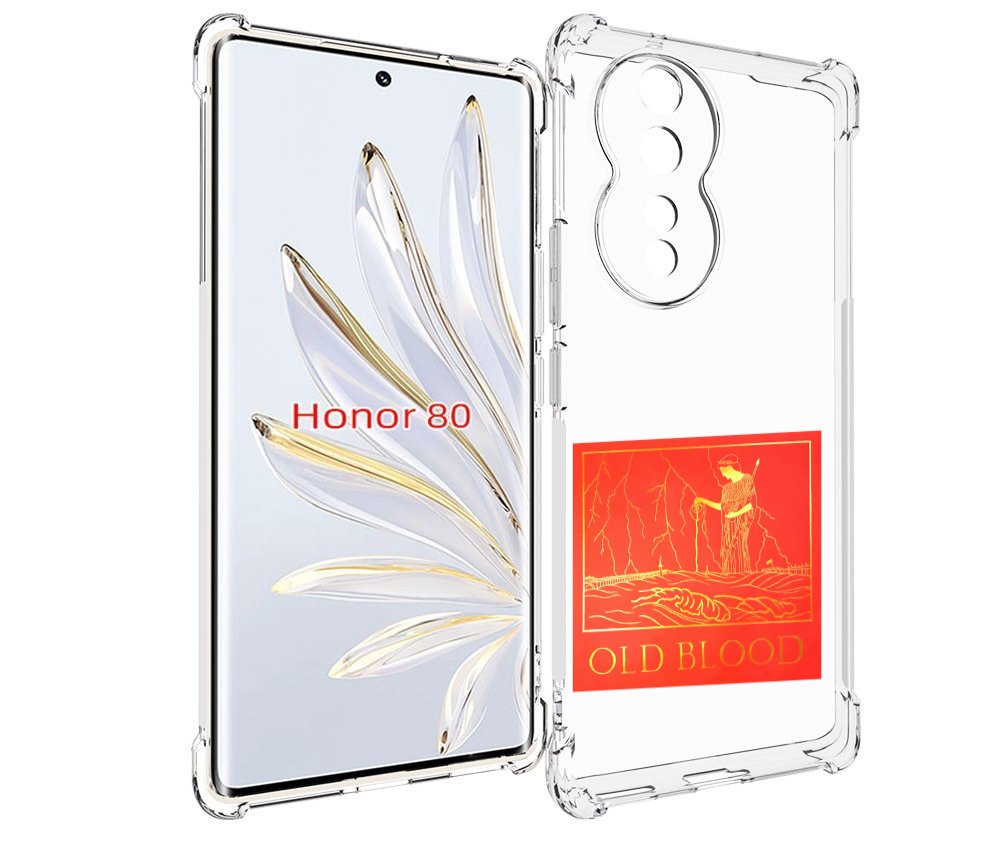 

Чехол MyPads Old Blood Boulevard Depo для Honor 80, Прозрачный, Tocco