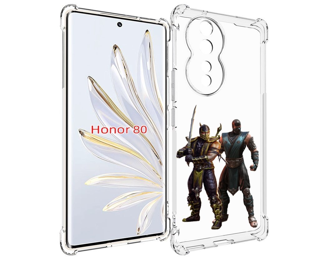 

Чехол MyPads Mortal-Kombat-1 для Honor 80, Прозрачный, Tocco