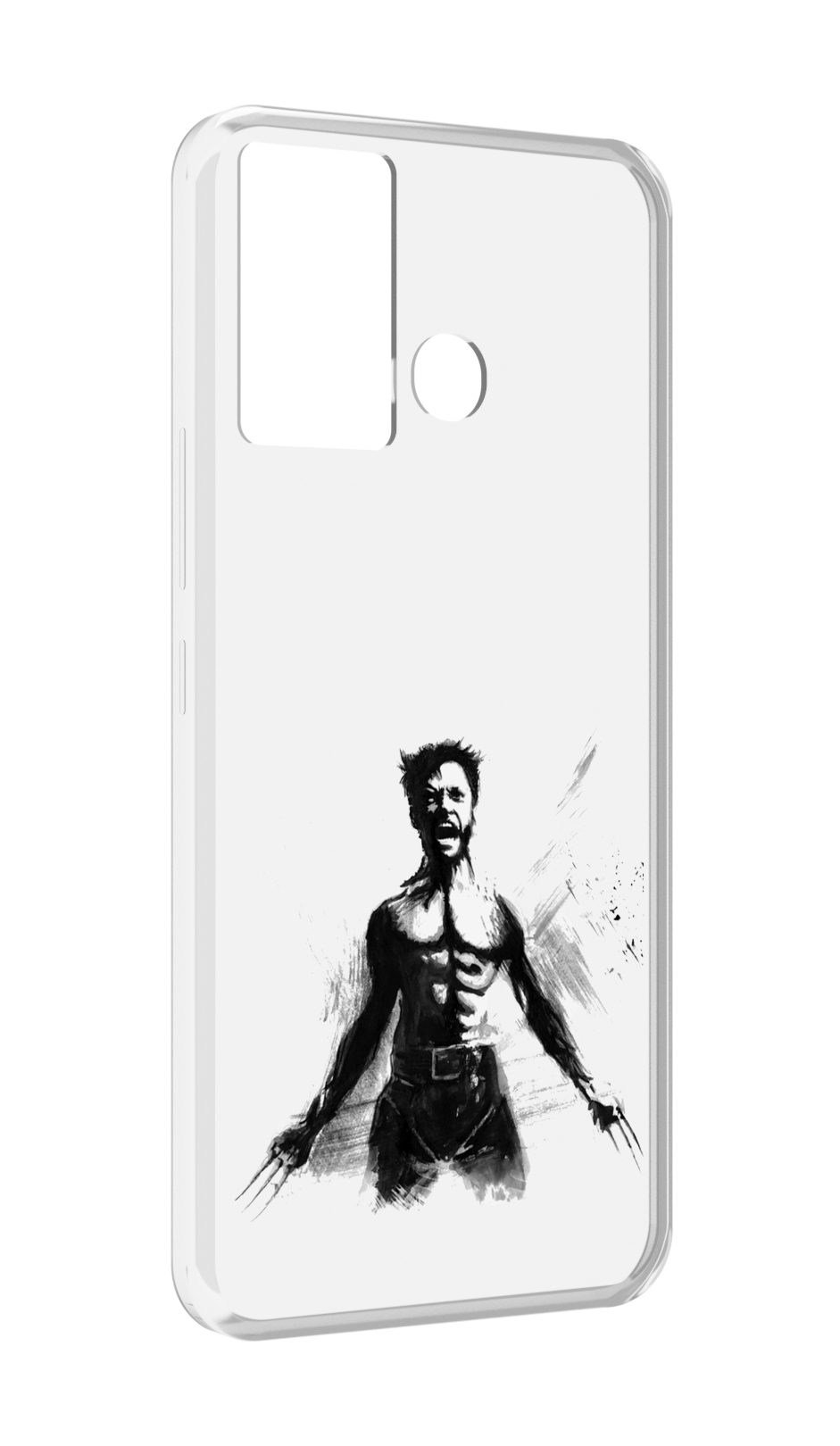 

Чехол MyPads росомаха для Infinix Hot 12 Play, Прозрачный, Tocco